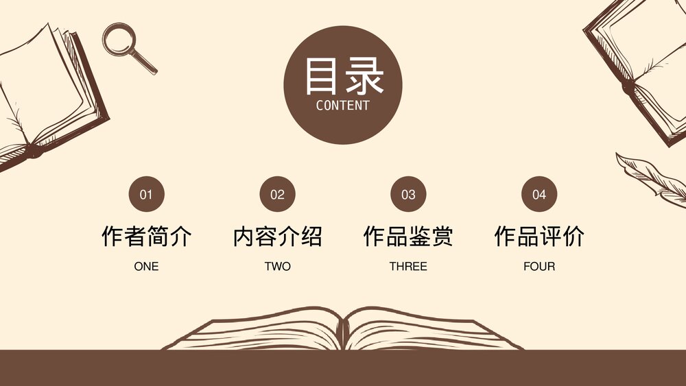名著导读《荷马史诗》读书分享读后感PPT课件(带文字内容)2