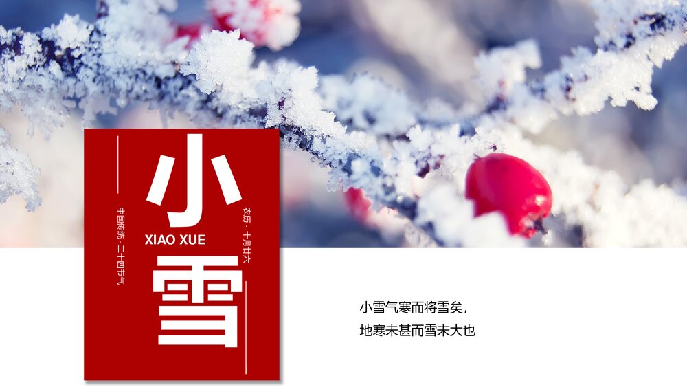 中国传统·二十四节气介绍PPT课件(带内容文字)1