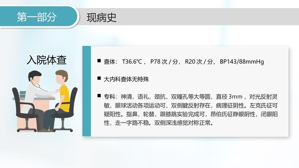 医学病例报告分析PPT课件(共16页·内容文字可编辑修改)5