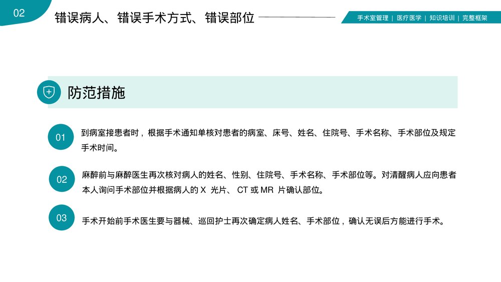 手术室护理安全管理医疗医学PPT课件(共36页·内容文字可编辑修改)9