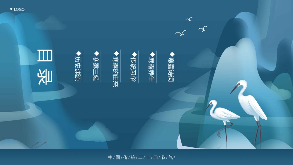 中国传统二十四节气之寒露PPT课件(内容文字可编辑修改)2