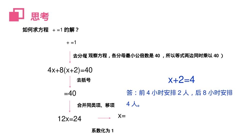 《实际问题与一元一次方程:配套问题与工程问题》初一七年级数学上册PPT课件(第3.4.1课时)7