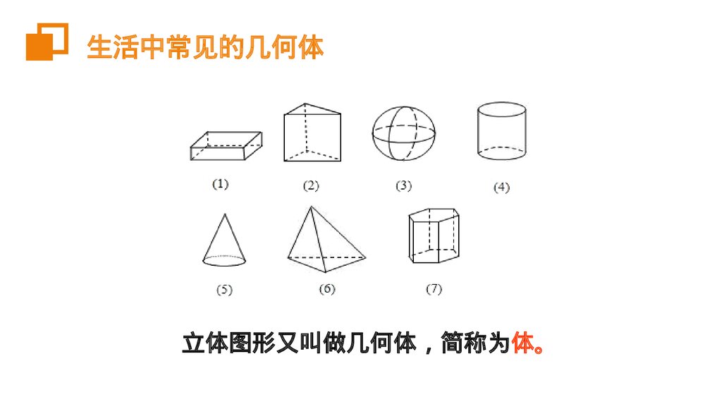 《几何图形初步点、线、面、体》七年级数学上册初一PPT课件(第4.1.2课时)4