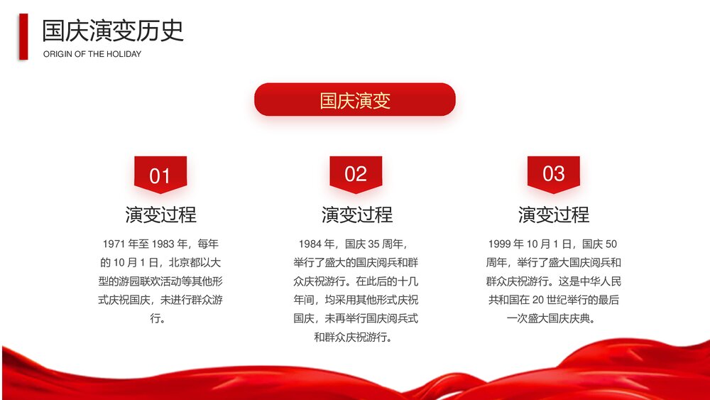 《盛世华诞》热烈庆祝中华人民共和国成立73周年·国庆PPT课件(共20页·含内容文字可编辑修改)6