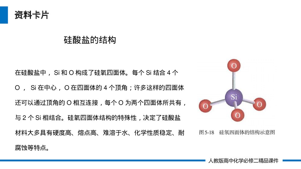 人教版高一化学必修二《无机非金属材料》(第5.3课时)PPT课件5