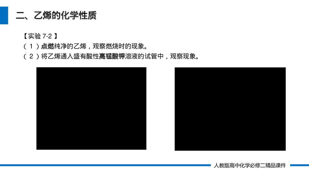 人教版高一化学必修二《乙烯与有机高分子材料》(第7.2.1课时)PPT课件5