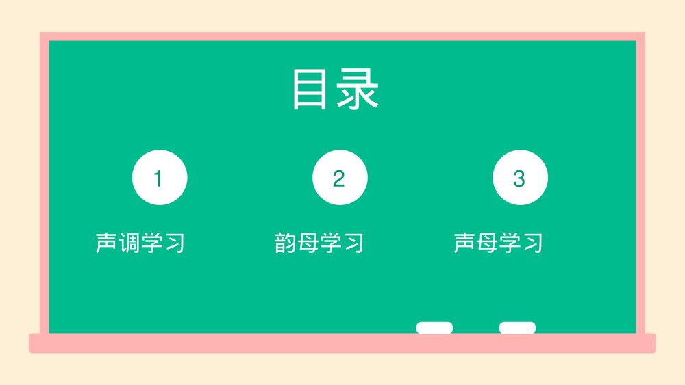 幼儿园大班幼小衔接拼音基础教学PPT课件 2
