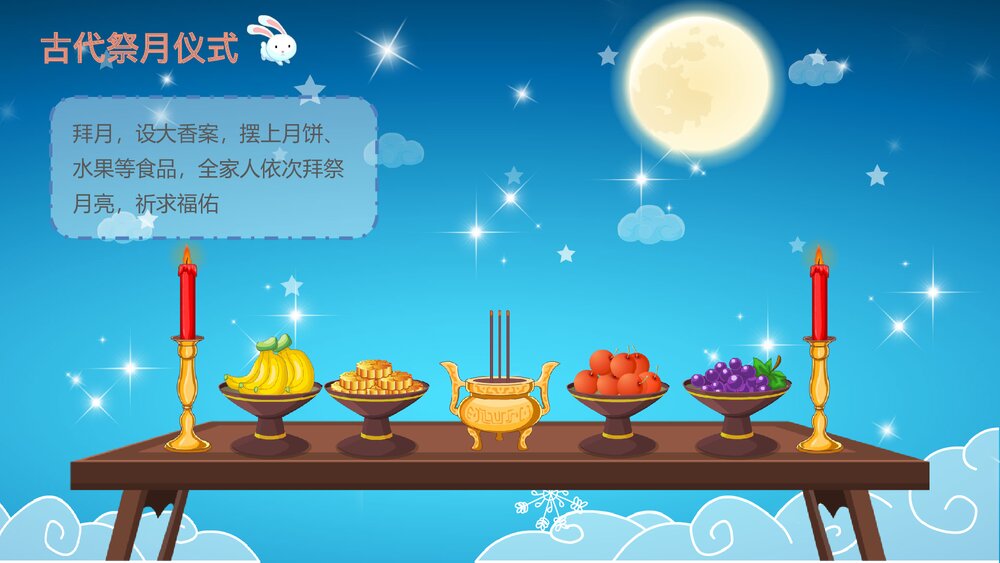 《中秋团圆日》幼儿园小班社会活动教育主题PPT课件7
