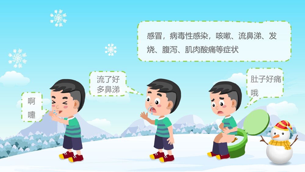 《根据冷热穿脱衣》幼儿园小班健康活动教育主题PPT课件7
