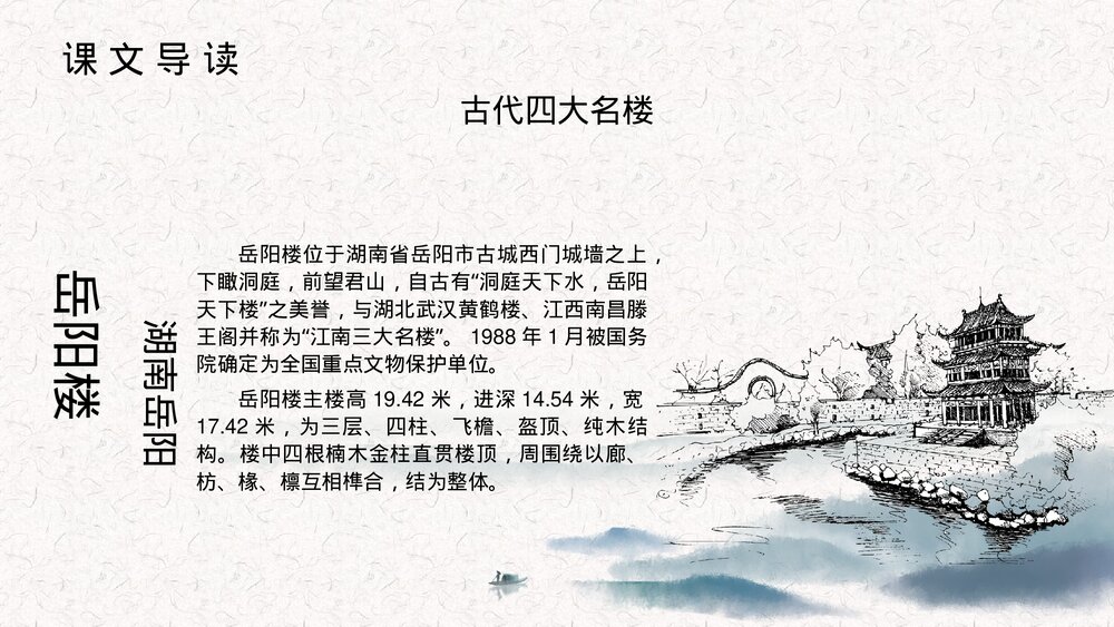《岳阳楼记》人教版初二·八年级语文课件PPT5
