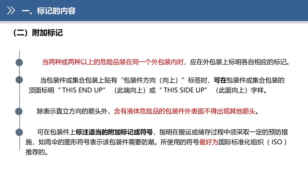 《民航危险品运输》教学课件PPT 第六章 危险品包装的标记和标签10