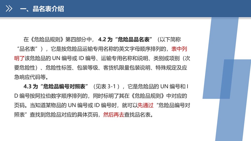 《民航危险品运输》教学课件PPT·第三章:危险品的识别7