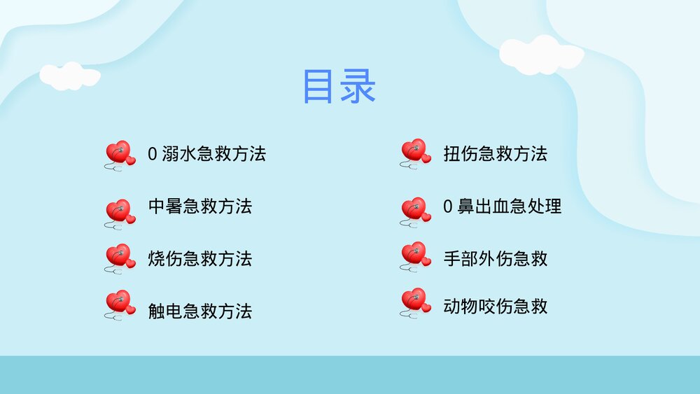 医疗日常生活急救常识PPT课件2