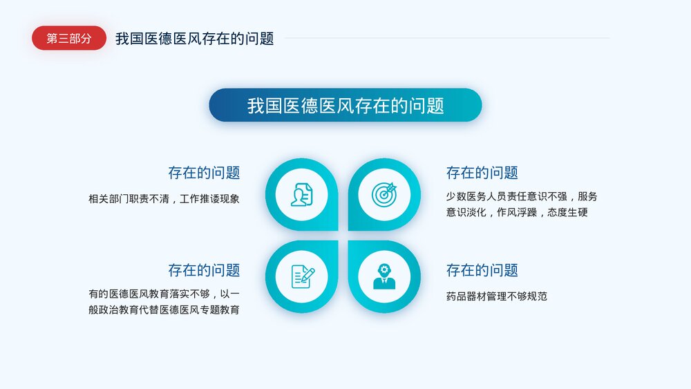 医德医风岗前培训PPT课件(带内容文字)9