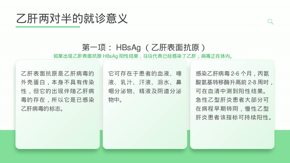 乙肝两对半检查指标解读PPT课件(带内容)8