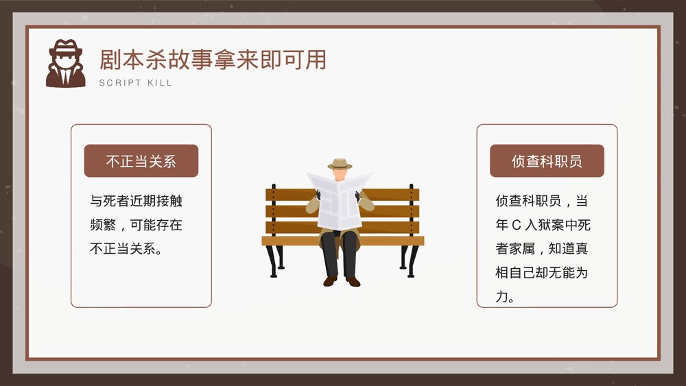 剧本杀故事拿来即可用PPT课件3