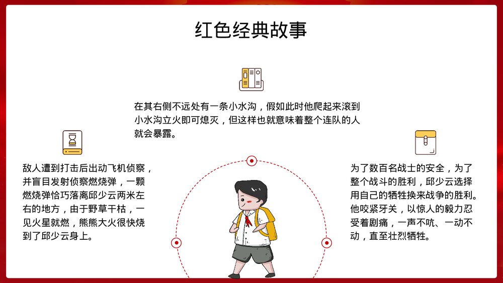 少先队红领巾学习榜样先锋故事·传承弘扬红色精神主题教育PPT课件10
