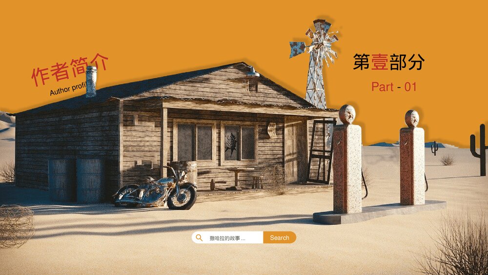 《撒哈拉的故事》名著导读好书推荐PPT课件3