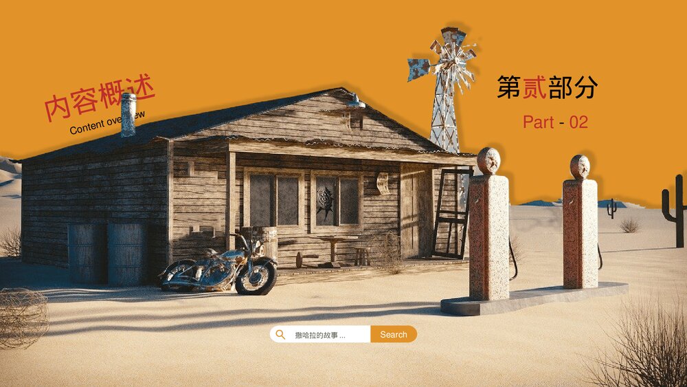 《撒哈拉的故事》名著导读好书推荐PPT课件6