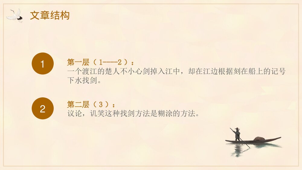 《刻舟求剑》小学成语故事通用PPT课件7