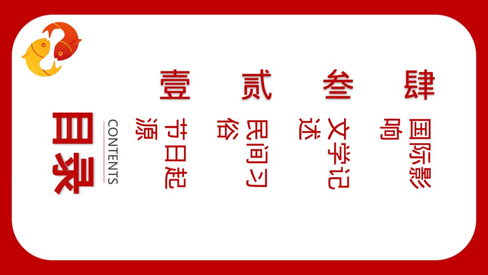 卯兔纳春福自律中国年传统节日春节介绍除夕过年PPT课件2