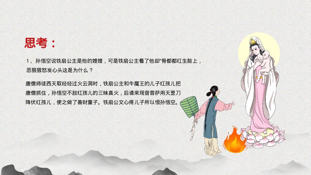 《西游记》中国四大名著导读读后感PPT课件7