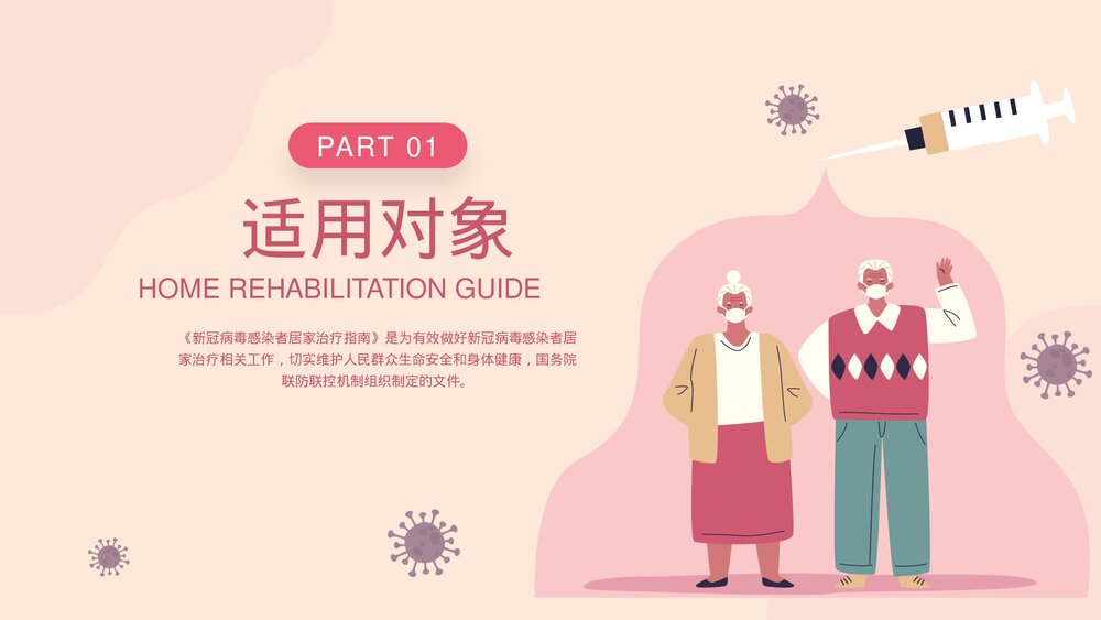 新冠病毒感染者居家康复指南PPT课件(带内容)3