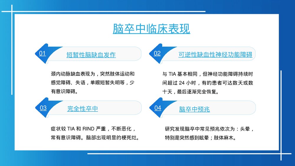 脑卒中康复治疗脑中风医疗报告与护理PPT课件(带内容)8