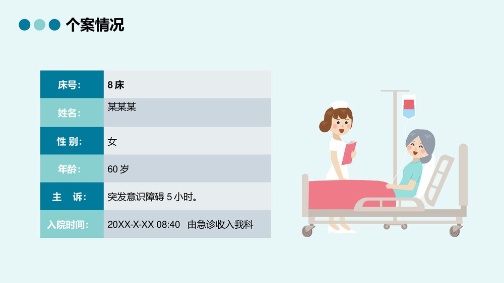 脑出血的护理查房个案分析PPT课件(带内容)4