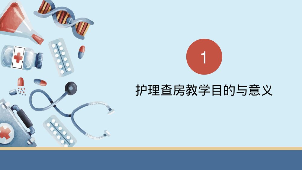 医院医生护士护理查房教学知识培训PPT课件(带内容)3