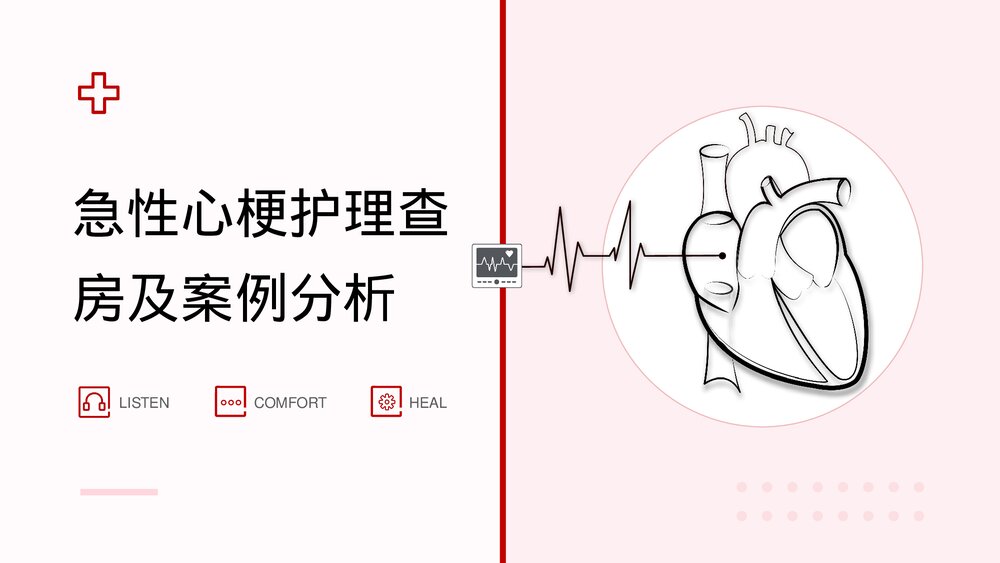 急性心梗护理查房及案例分析PPT课件(带内容)1