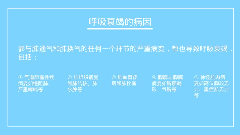 呼吸衰竭病人的护理措施及健康教育PPT课件(带内容)6