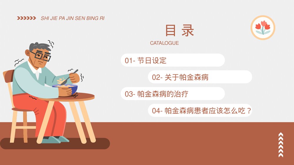世界帕金森病日疾病预防知识介绍PPT课件(带内容)2