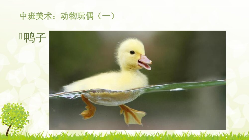《动物玩偶》幼儿园中班美术课件PPT8