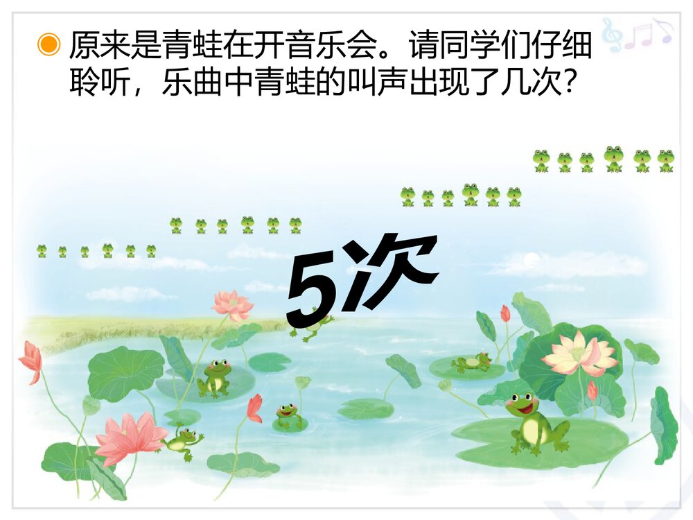 《青蛙音乐会》小学音乐PPT教学课件4