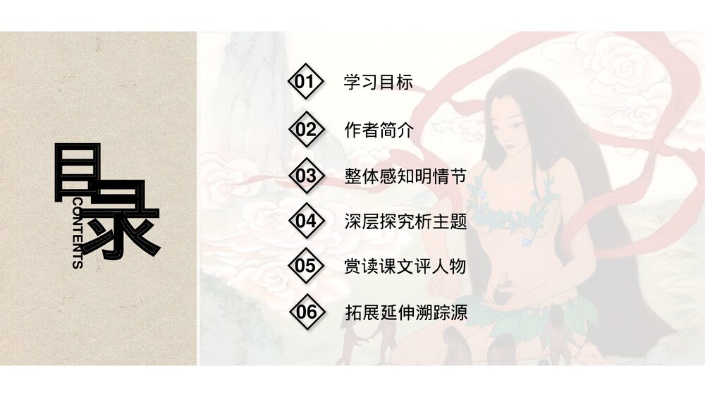 《女娲造人》初中语文人教版七年级上册教育教学PPT课件2