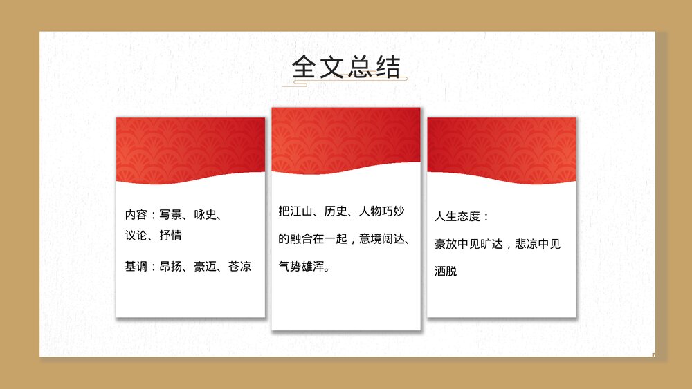《念奴娇赤壁怀》初中语文高二教育教学PPT课件9