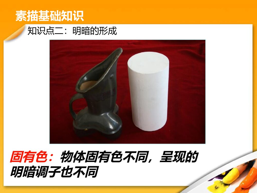 人教版六年级下册《明暗与立体》PPT美术课件6