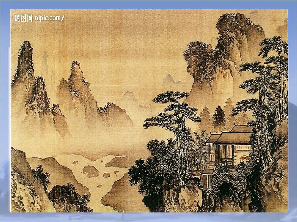美术六年级上册课件PPT:《山山水水》7
