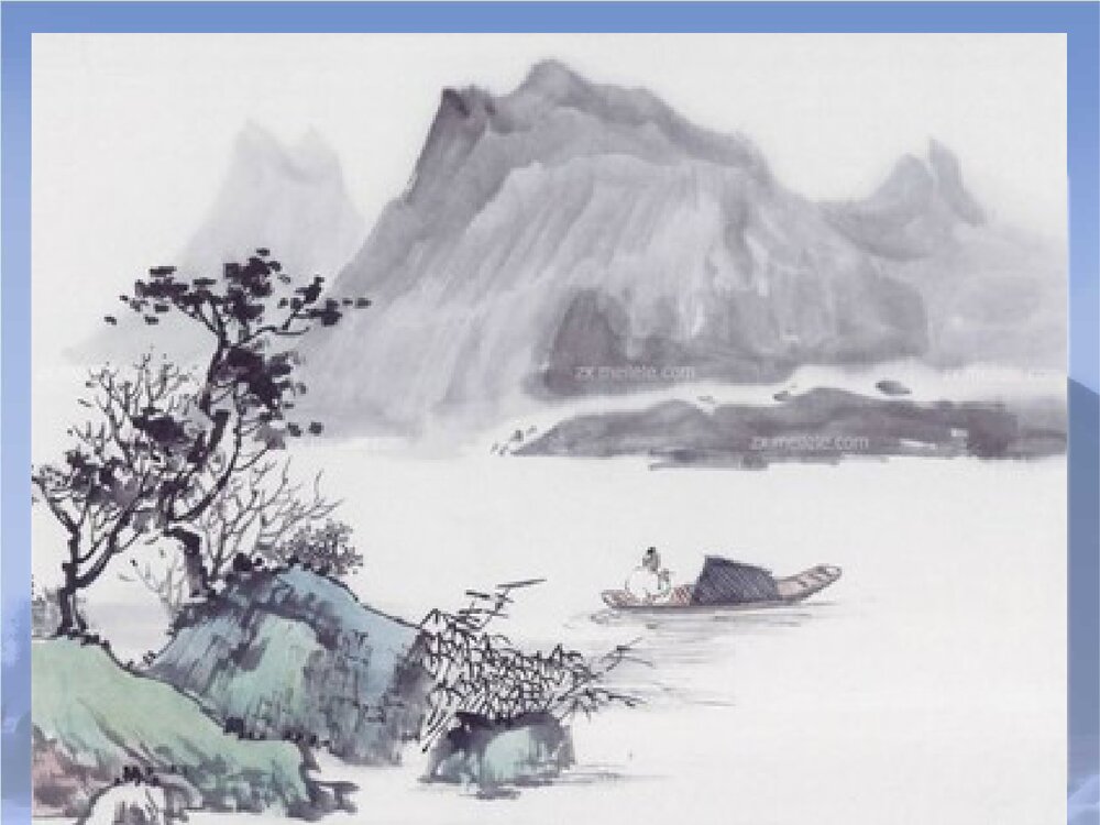 美术六年级上册课件PPT:《山山水水》8