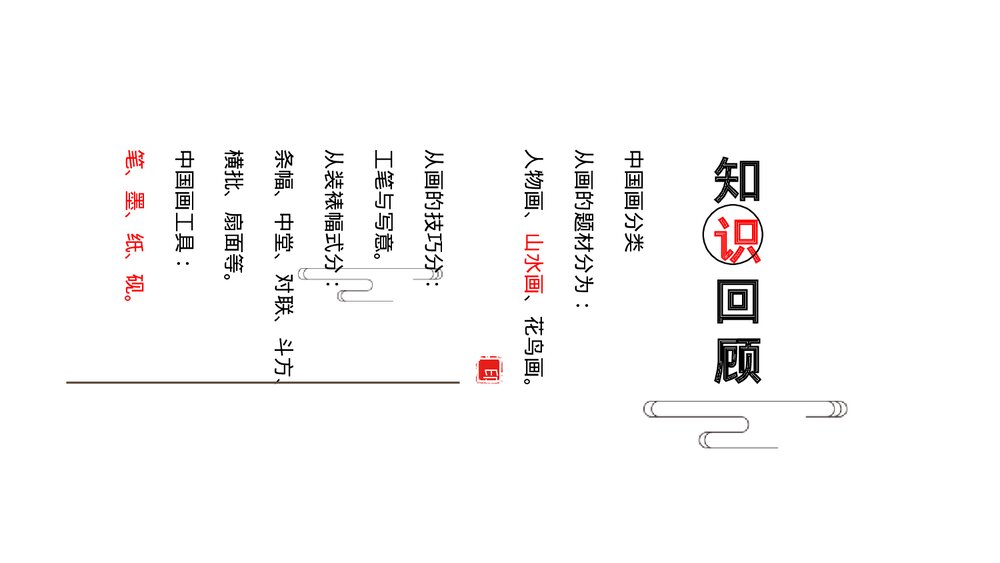 人教版美术六年级上册《第八课:山山水水》PPT课件2
