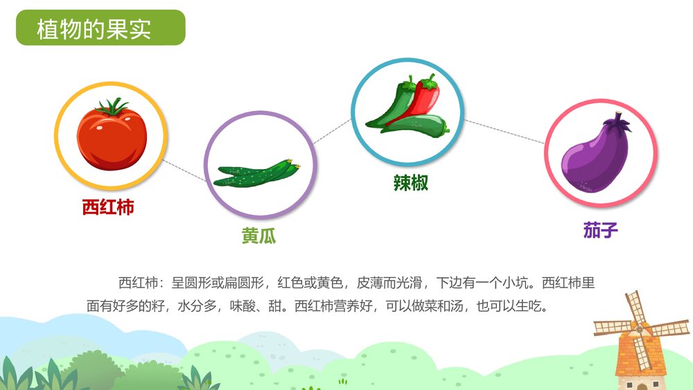 《我爱吃蔬菜》幼儿园小班健康活动教学PPT课件4