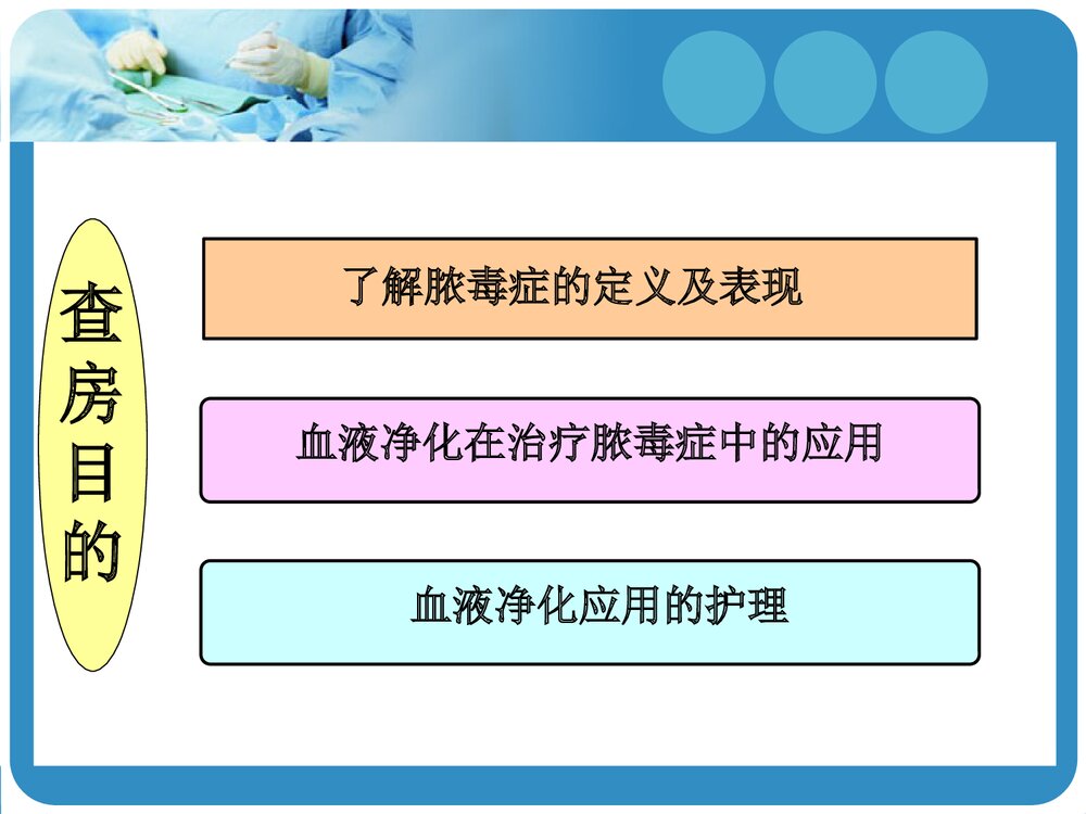 脓毒血症的护理pptPPT课件(带内容文字)2