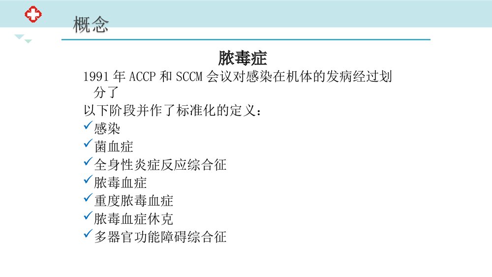 脓毒血症-护理查房报告PPT课件(带内容文字)5