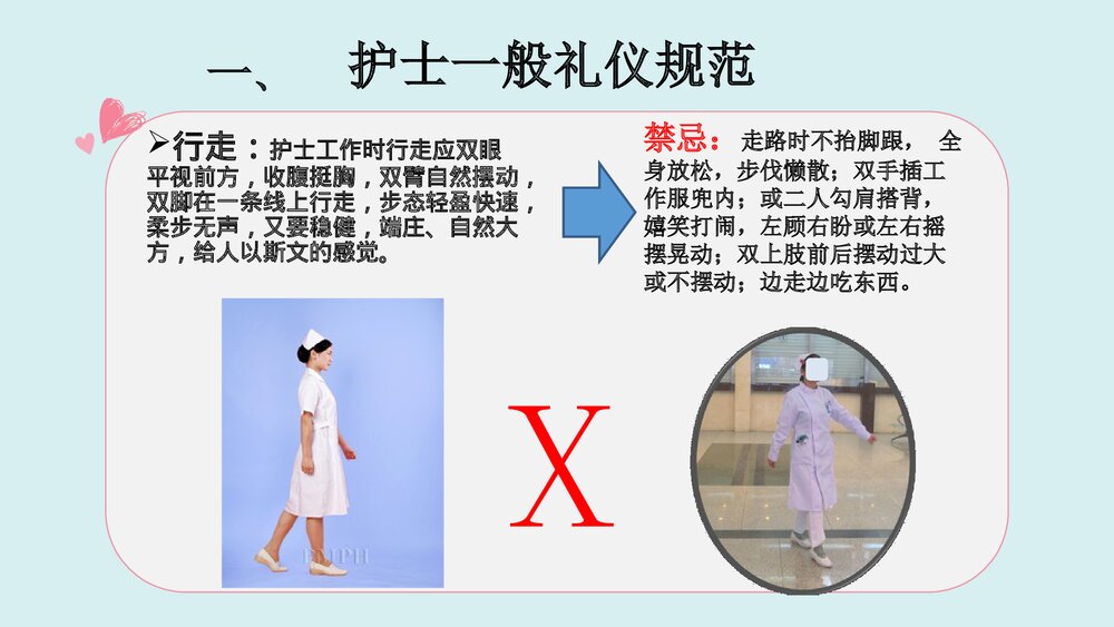 护士行为礼仪及门诊护士礼仪规范PPT课件(带内容)7