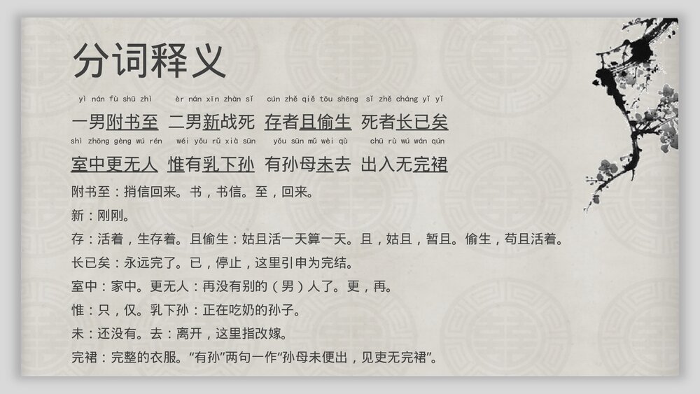 初中语文八年级上册《石壕吏》教育教学PPT课件6