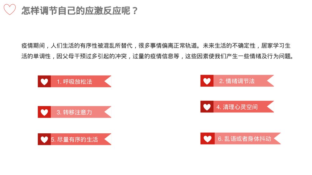 疫情期间心理健康疏导课件PPT(电子版·可编辑修改)7