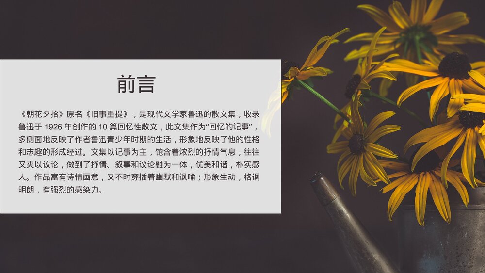 初中语文七年级上册《朝花夕拾·鲁迅》名著导读PPT教学课件2