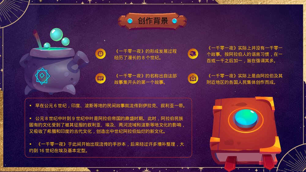 名著导读《一千零一夜》好书推荐·读书分享会PPT课件7