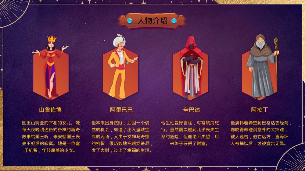 名著导读《一千零一夜》好书推荐·读书分享会PPT课件9